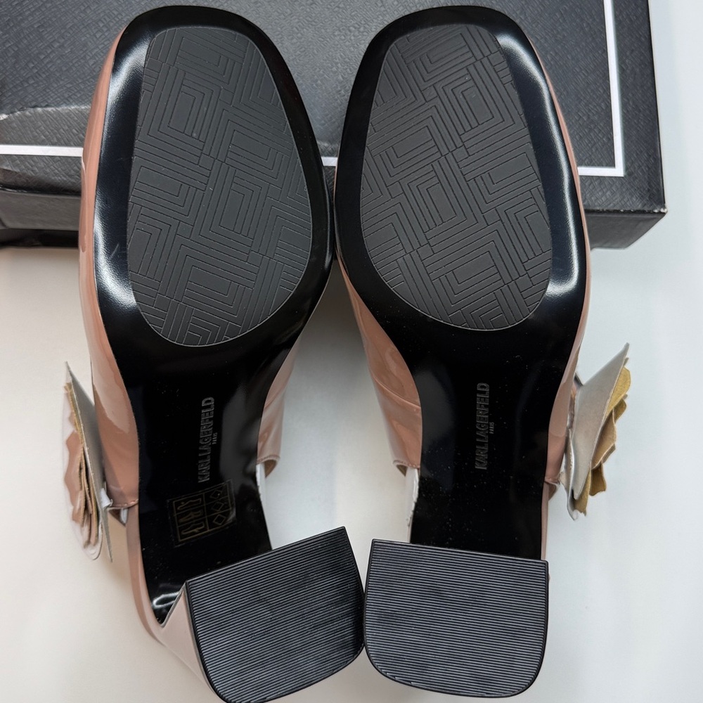 Karl Lagerfeld Paris Women’s Pierra Slingback Pumps- Size 8.5 - Picture 11 of 11